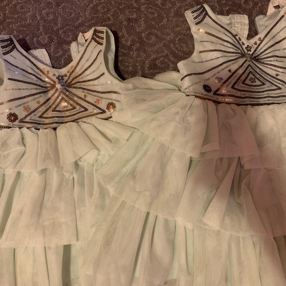 H&M sequin sister dresses!